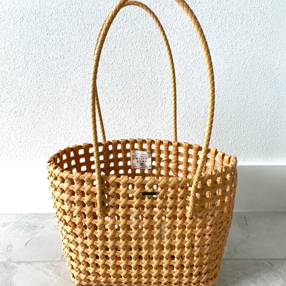 NWOT Billabong Australia Bright Side Carry Tote Bag Woven Weather Resistant - Picture 3 of 14